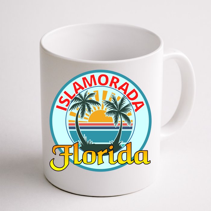 Beach Please Islamorada Florida Beach Spring Break Great Gift Front & Back Coffee Mug