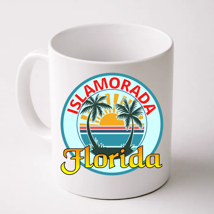 Beach Please Islamorada Florida Beach Spring Break Great Gift Front & Back Coffee Mug