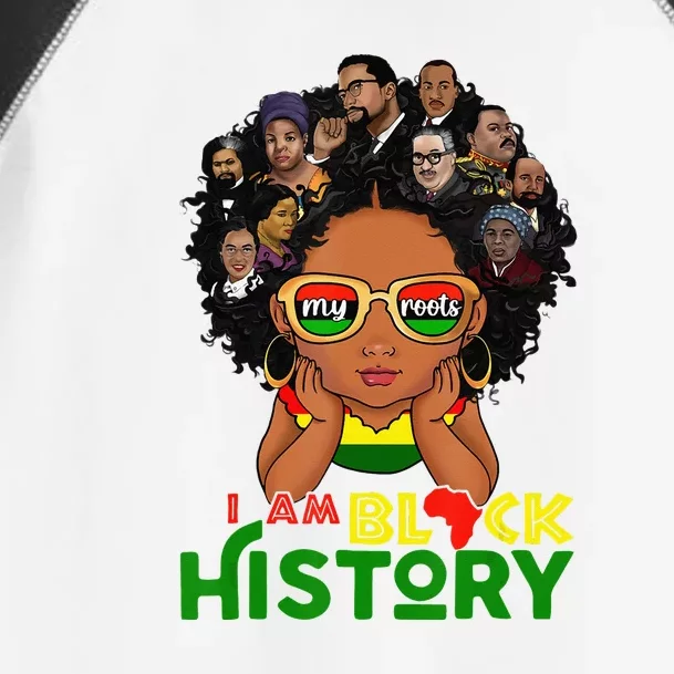 Black Pride I Am Black History My Roots African American Toddler Fine Jersey T-Shirt