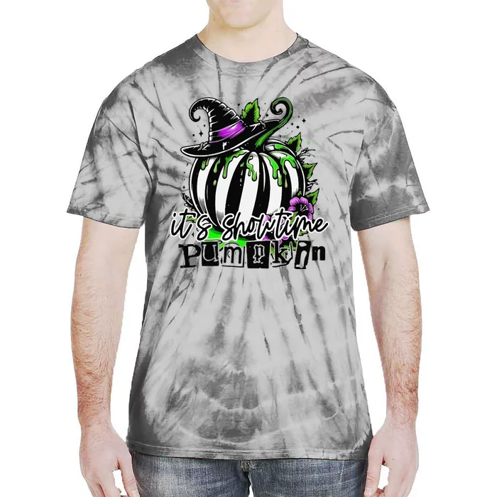 Beet Pumpkin ItS Showtime Halloween The Living Tie-Dye T-Shirt