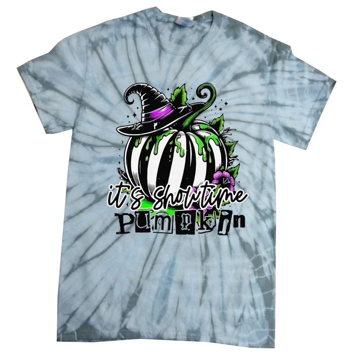 Beet Pumpkin ItS Showtime Halloween The Living Tie-Dye T-Shirt