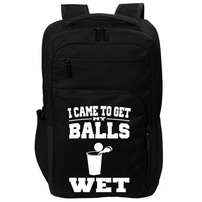 Beer Pong Ing Pub Game Gift Impact Tech Backpack