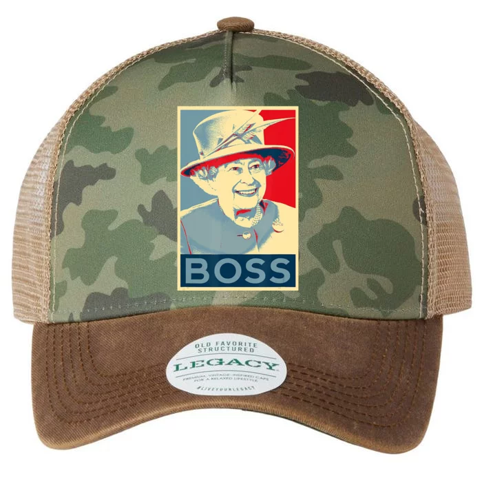 Boss Platinum Jubilee Queen Elizabeth Retro Legacy Tie Dye Trucker Hat