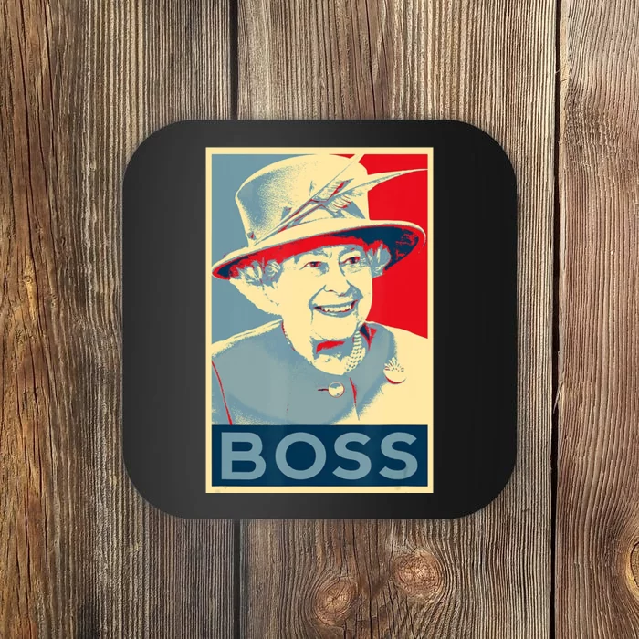 Boss Platinum Jubilee Queen Elizabeth Retro Coaster