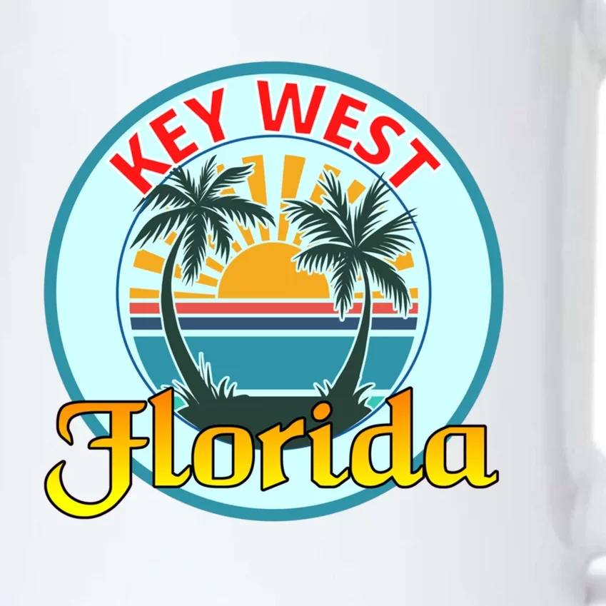 Beach Please Key West Florida Beach Spring Break Cute Gift Black Color Changing Mug