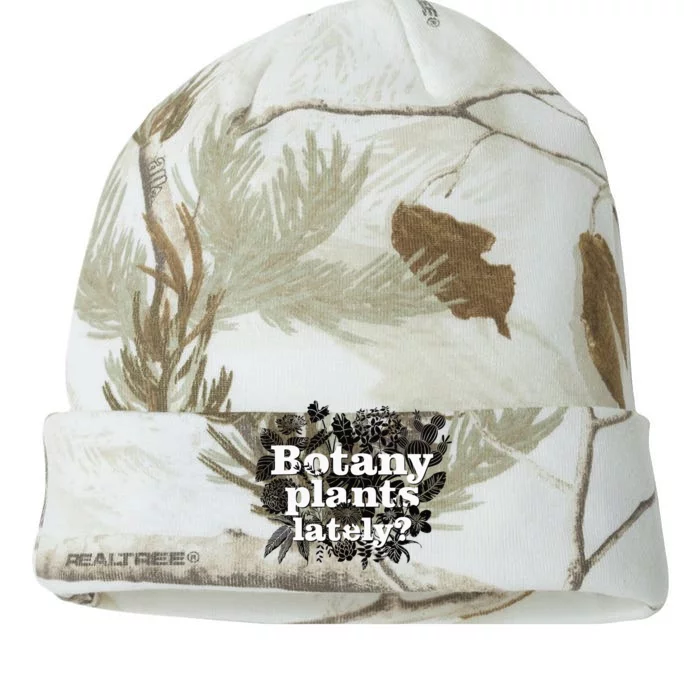 Botany Plants Lately Funny Plant Collector Spring Gardener Kati - 12in Camo Beanie