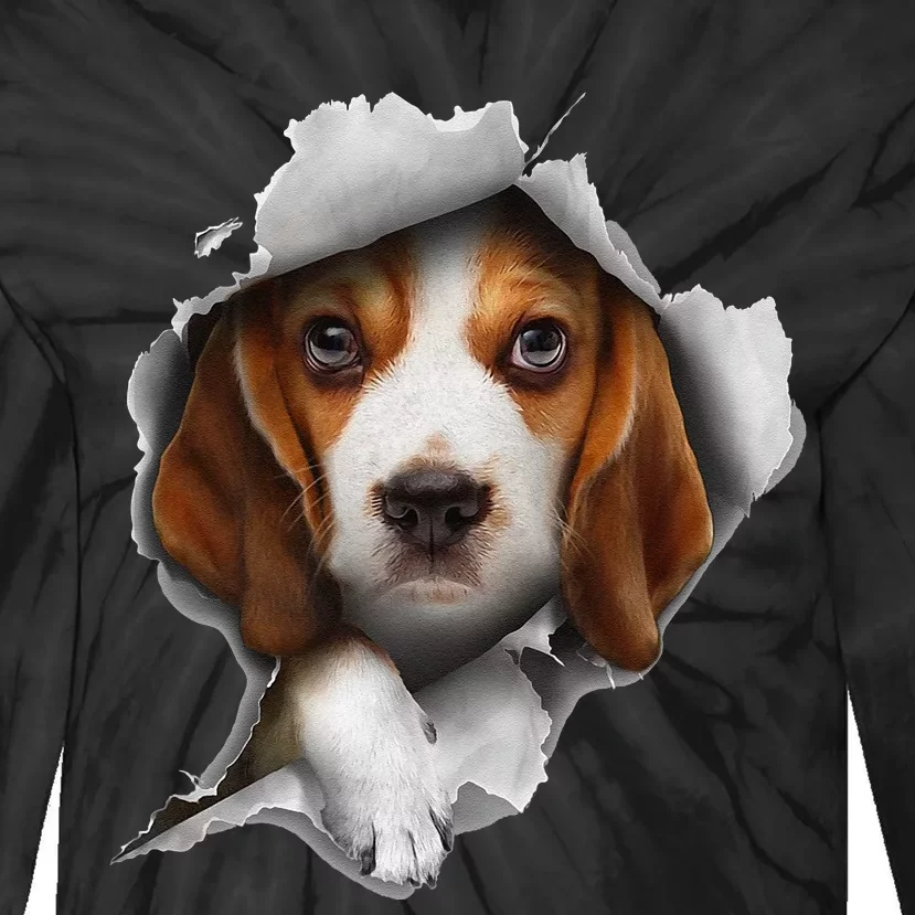 Beagle Puppy Lover Beagle Tee Beagle dog Tie-Dye Long Sleeve Shirt