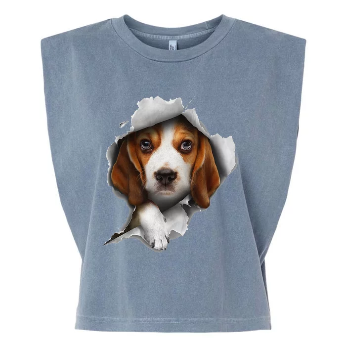 Beagle Puppy Lover Beagle Tee Beagle dog Garment-Dyed Women's Muscle Tee