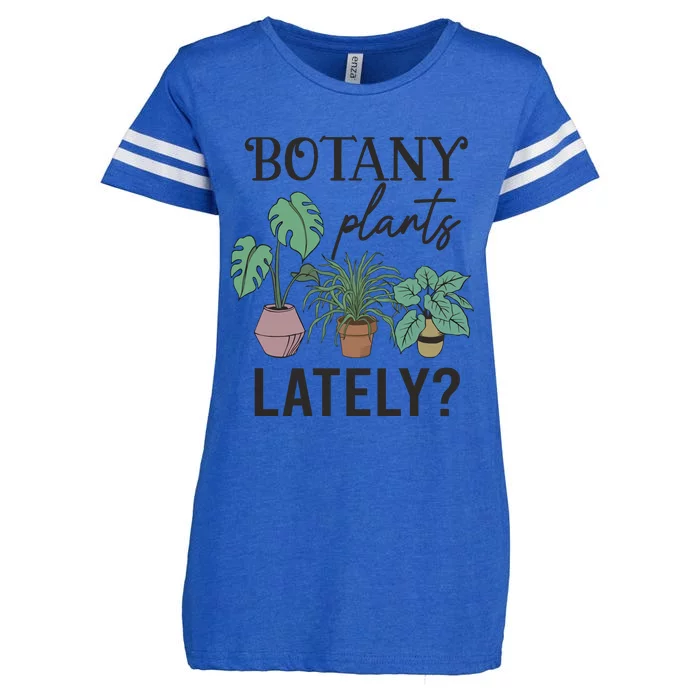 Botany Plants Lately Gardener Enza Ladies Jersey Football T-Shirt