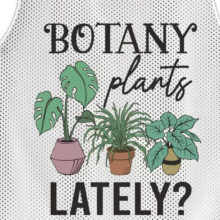 Botany Plants Lately Gardener Mesh Reversible Basketball Jersey Tank