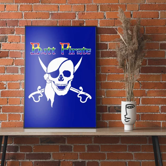 Butt Pirate LGBT Halloween Funny Halloween Costume Idea Poster