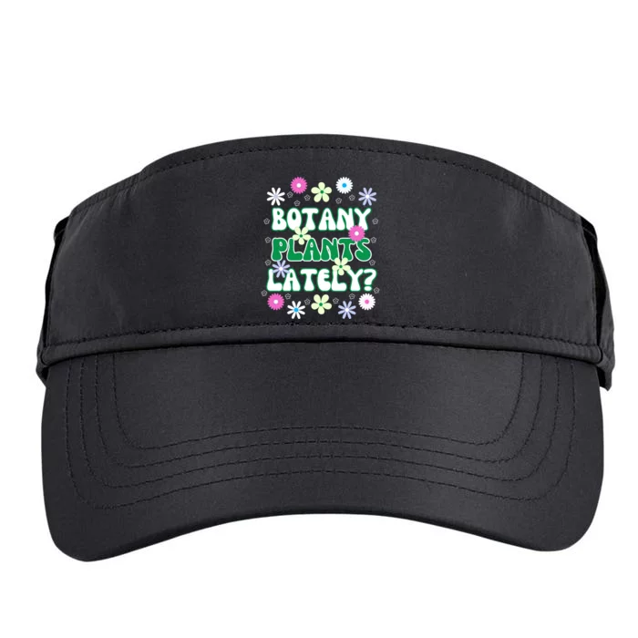 Botany Plants Lately Adult Drive Performance Visor