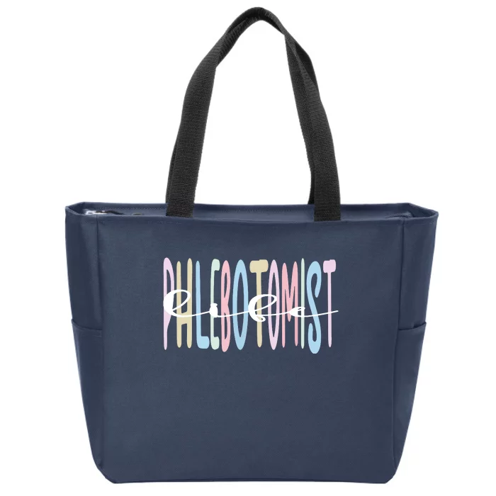 Best Phlebotomist Life Phlebotomy Zip Tote Bag