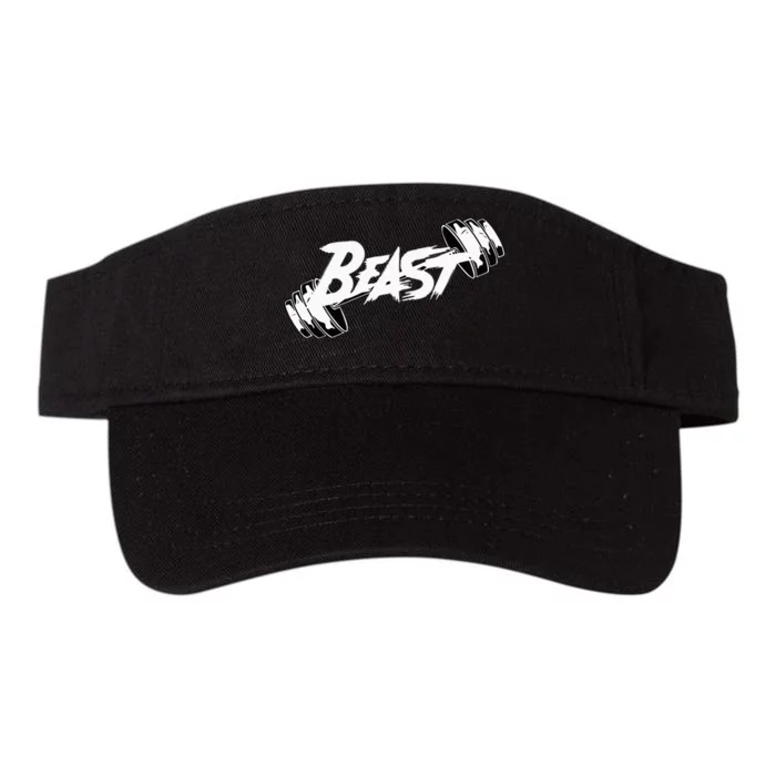 Beast Performance Motivation Graphic Valucap Bio-Washed Visor