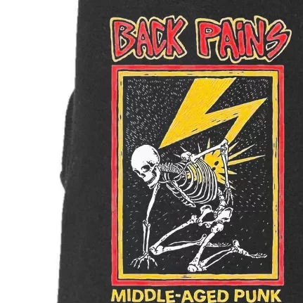 Back Pains Middle Aged Punk Doggie 3-End Fleece Hoodie