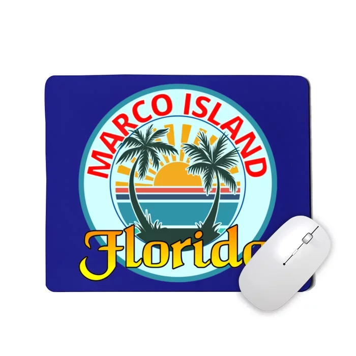 Beach Please Marco Island Florida Beach Holiday Funny Gift Mousepad