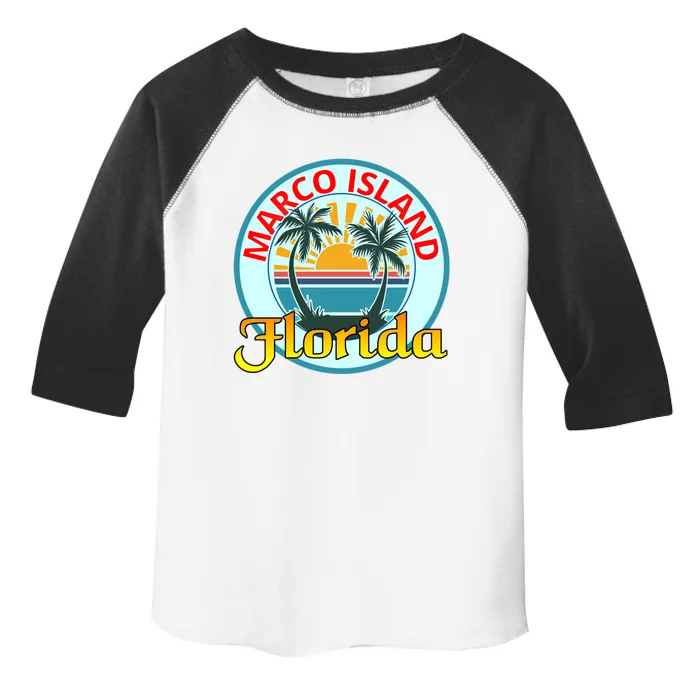 Beach Please Marco Island Florida Beach Holiday Funny Gift Toddler Fine Jersey T-Shirt