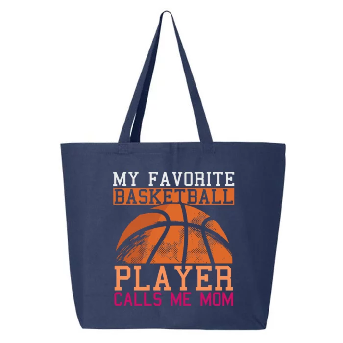 Basketball Player Mom Sport Mothers Day Basketball Gift 25L Jumbo Tote