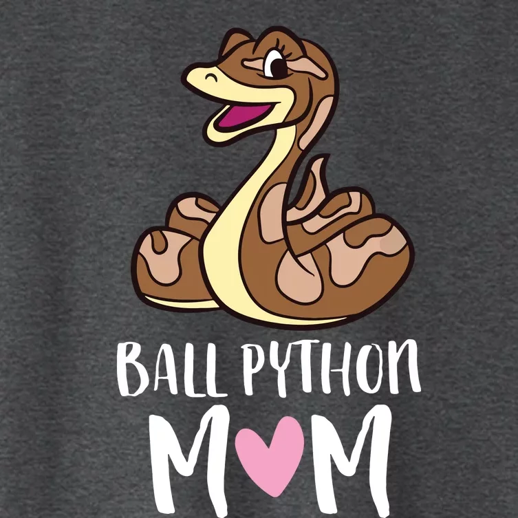 Ball Python Mom Snake Ball Python Women's Crop Top Tee