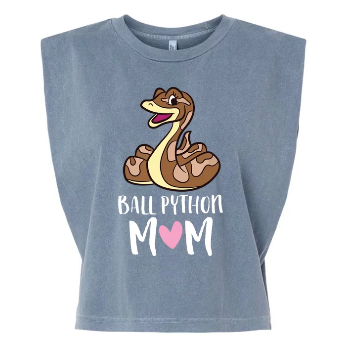 Ball Python Mom Snake Ball Python Garment-Dyed Women's Muscle Tee