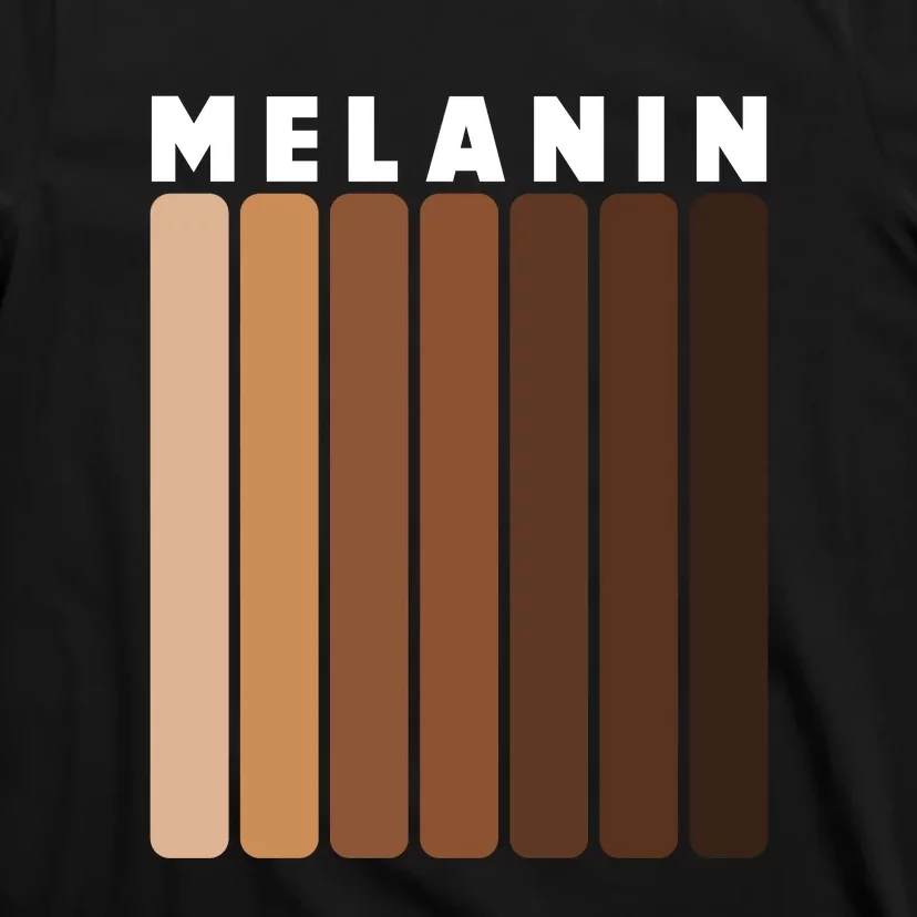 Black Pride Melanin For Women Men Afro Queens Kings T-Shirt