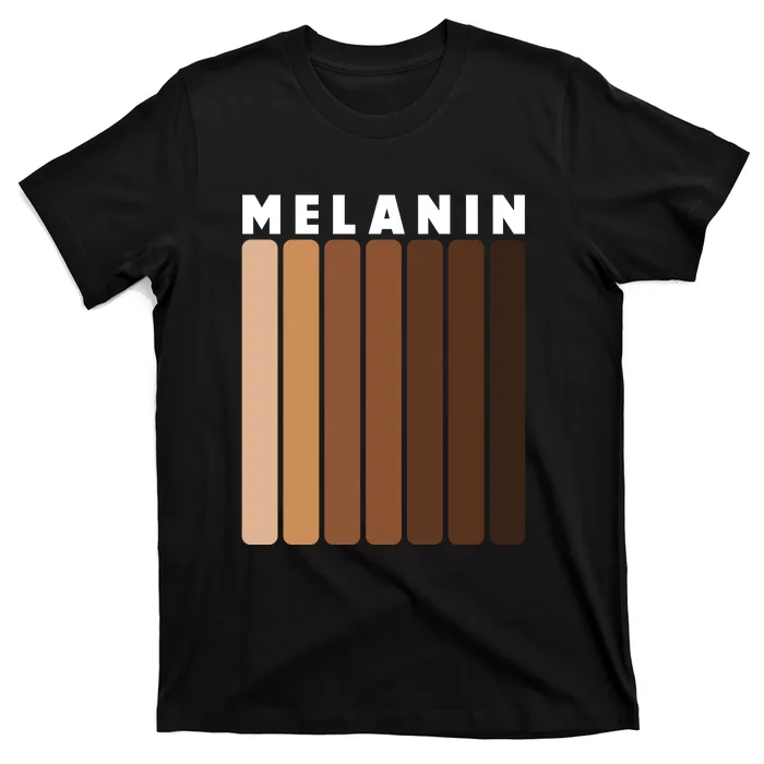 Black Pride Melanin For Women Men Afro Queens Kings T-Shirt