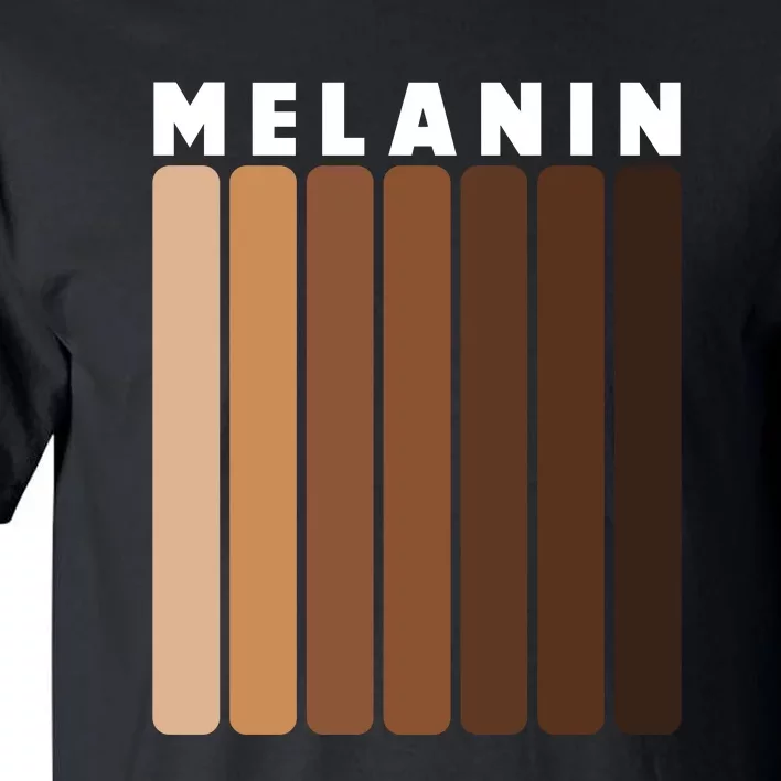 Black Pride Melanin For Women Men Afro Queens Kings Tall T-Shirt