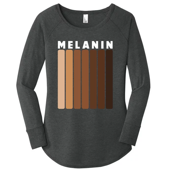 Black Pride Melanin For Women Men Afro Queens Kings Women's Perfect Tri Tunic Long Sleeve Shirt