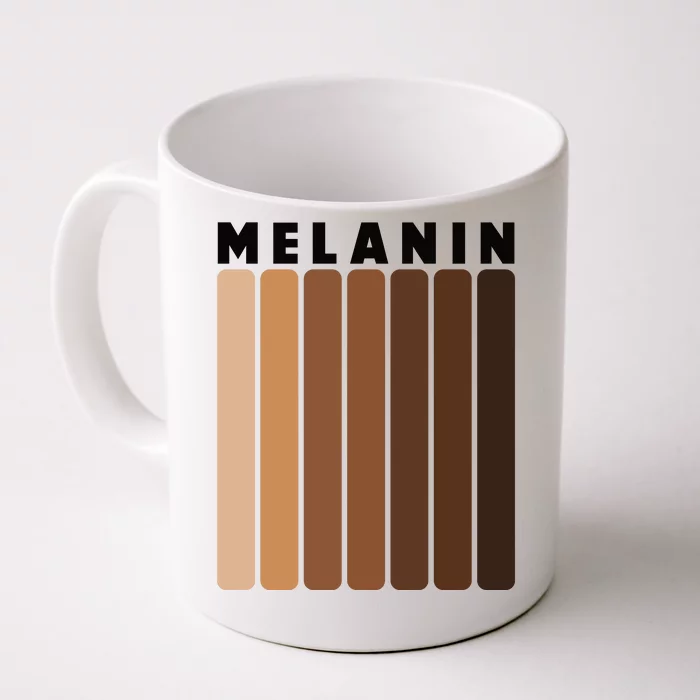 Black Pride Melanin For Women Men Afro Queens Kings Front & Back Coffee Mug