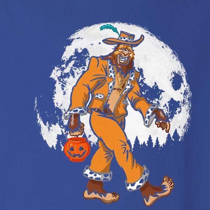 Bigfoot Pimp Moon Halloween Pumpkin Funny Sasquatch DOTD Day Toddler Long Sleeve Shirt