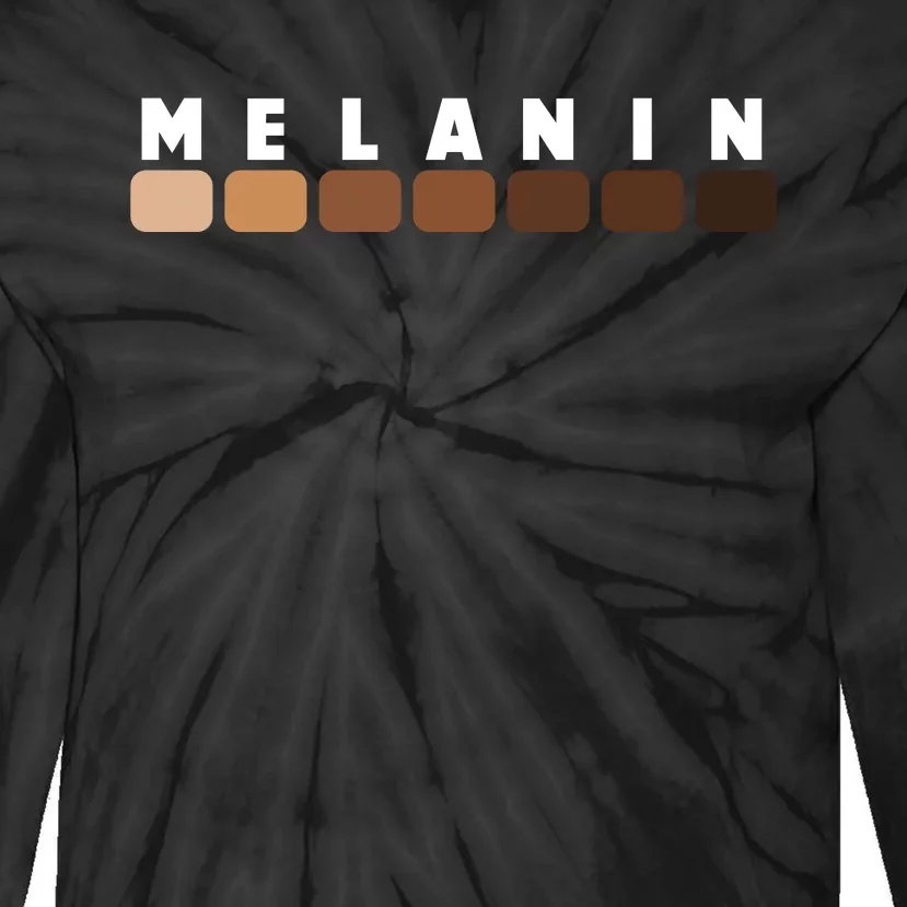 Black Pride Melanin For Women Men Afro Queens Kings Tie-Dye Long Sleeve Shirt