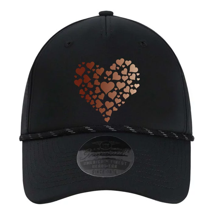 Black Pride Melanin Skin Tone Heart Juneteenth Cute Gift Performance The Dyno Cap