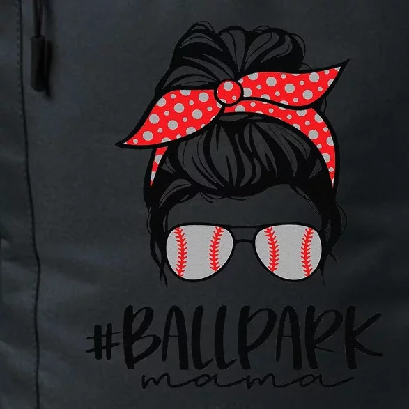 Ball Park Mama. Baseball Softball Mother's Day Mom Daily Commute Backpack