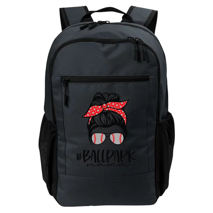 Ball Park Mama. Baseball Softball Mother's Day Mom Daily Commute Backpack