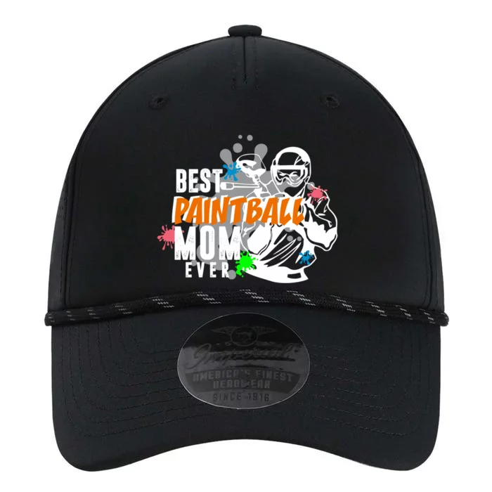 Best Paintball Mom Ever Ball Funny Mothers Day Gift Performance The Dyno Cap