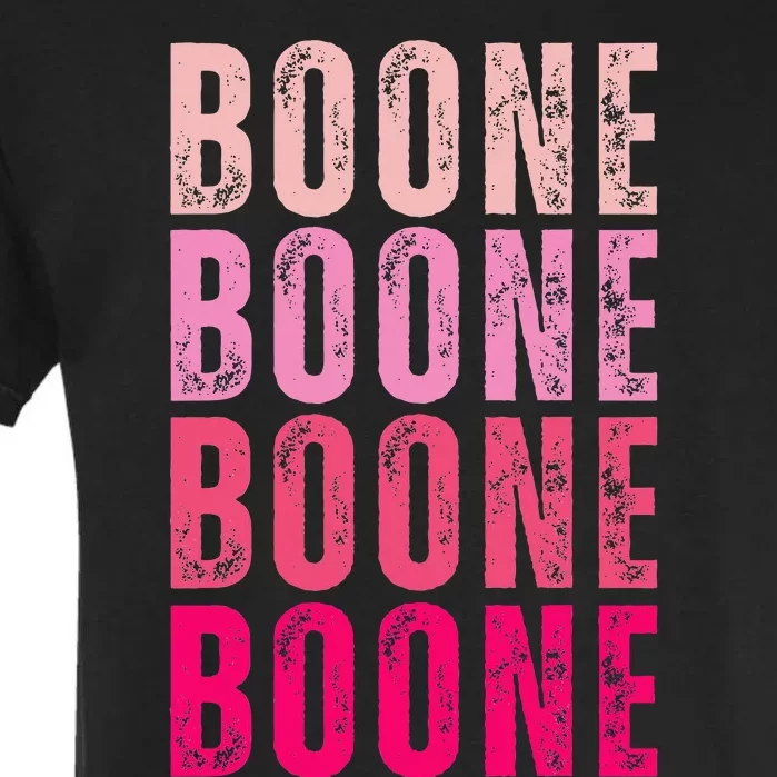 Boone Personalized Name I Love Boone Garment-Dyed Heavyweight T-Shirt