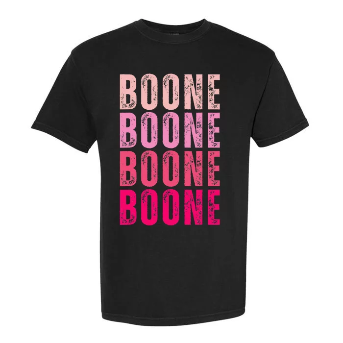 Boone Personalized Name I Love Boone Garment-Dyed Heavyweight T-Shirt