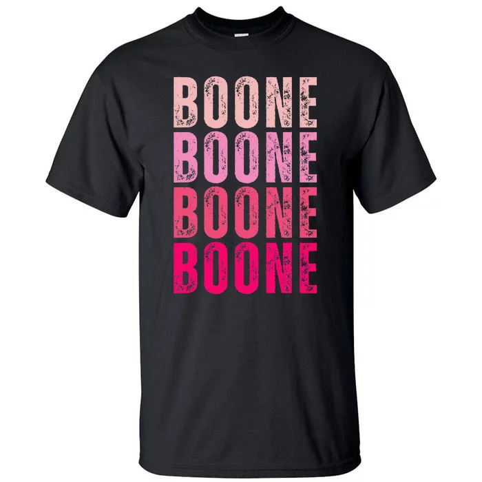 Boone Personalized Name I Love Boone Tall T-Shirt