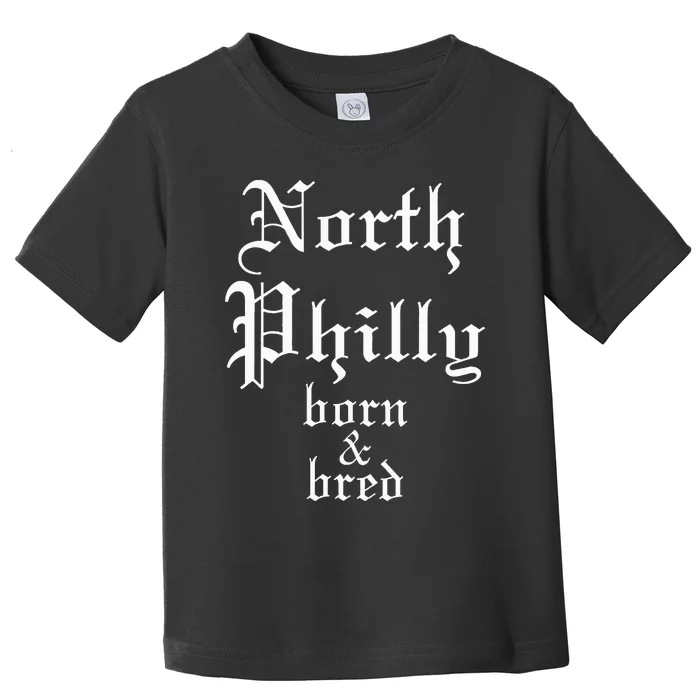 Bred Philadelphia Neighborhood Toddler T-Shirt