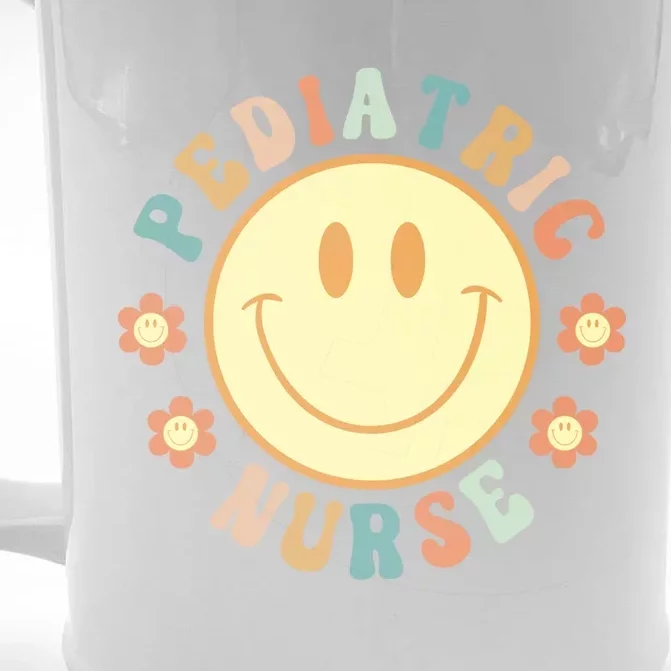 Best Pediatric Nurse Pediatric Nursing Peds Nurse Picu Gift Front & Back Beer Stein