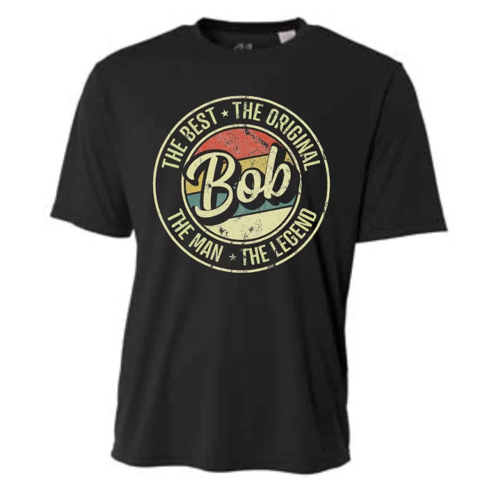 Bob Personal Name First Name Retro Bob Cooling Performance Crew T-Shirt