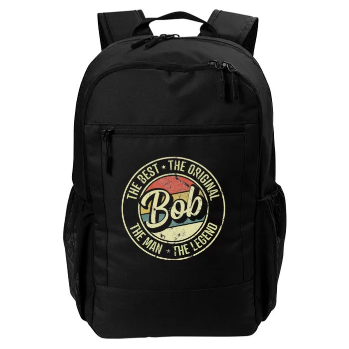 Bob Personal Name First Name Retro Bob Daily Commute Backpack