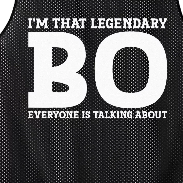 Bo Personal Name Funny Bo Mesh Reversible Basketball Jersey Tank