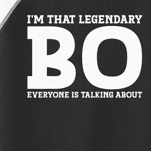 Bo Personal Name Funny Bo Toddler Fine Jersey T-Shirt