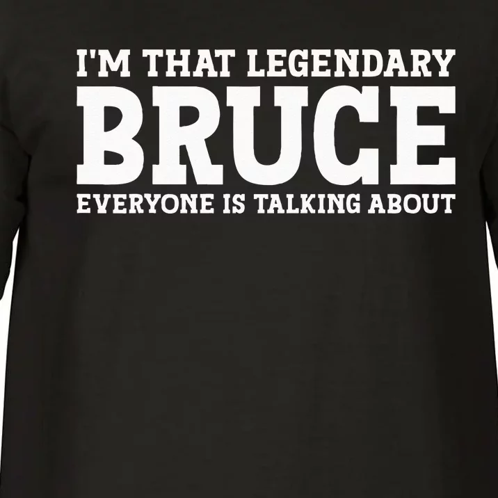 Bruce Personal Name Funny Bruce Comfort Colors T-Shirt