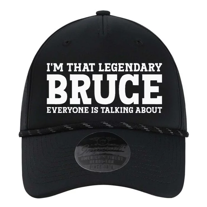 Bruce Personal Name Funny Bruce Performance The Dyno Cap