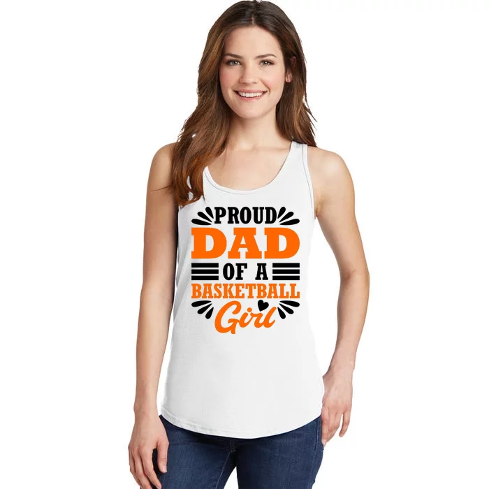 Basketball Proud Of A Basketball Girl Ladies Essential Tank