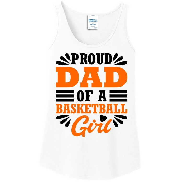 Basketball Proud Of A Basketball Girl Ladies Essential Tank