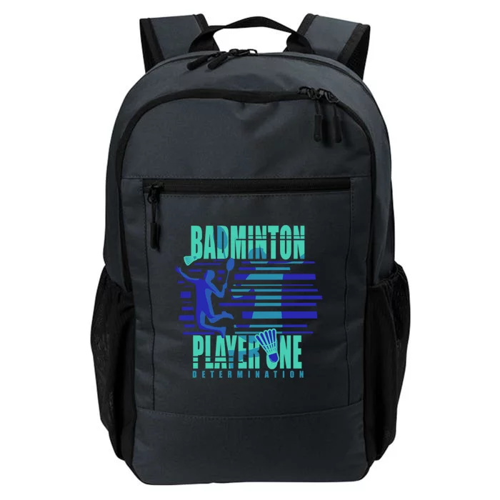 Badminton Player One Funny Gift Daily Commute Backpack