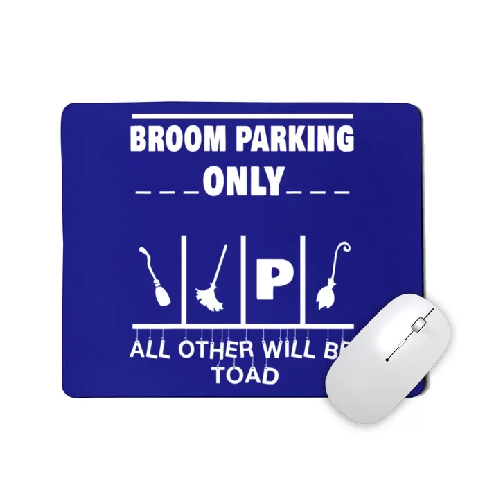 Broom Parking Only Halloween Witches Broomsticks Costume Meaningful Gift Mousepad